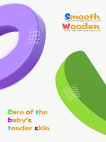 3 合 1 幼儿木制拼图，木制字母数字形状拼图，幼儿学习拼图玩具，适合儿童，3 合 1 幼儿拼图，年龄 3-10 岁。 - 彩色 - 查看 8