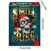 Skull King Card Game - Standard Edition - Strategic Pirate Trick-Taking Game For Ages 14+, Major Material: Paper - Ultimate Party Board Game By Brent Beck