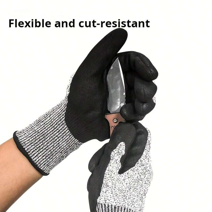 1 Pair - Specialized Anti-Slip And Warm Five-Finger Design Nylon Rubber Water Sports Gloves For Sea-Watching, Diving, Snorkeling, And Surfing - Suitable For Both Men And Women, Warm, Anti-Slip, Flexible Gloves, Suitable For Spearfishing, Swimming, Rafting, Kayaking, Paddling, Water Skiing, And Diving.
