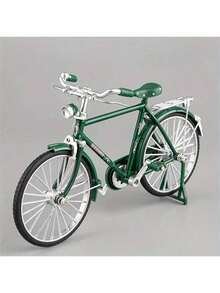 1：8比例合金模型自行车玩具套件，摆件，合金金属迷你自行车滑行拼装版，收藏礼物，生日/节日/复活节礼物，适合模型爱好者