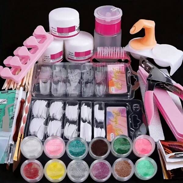 Factory Direct Manicure Tool Set, USB Nail Grinder Pen Beauty Tool Accessories Beginner Home Use 12 Pieces Combo Tool Kit