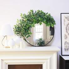 1/3 件人造藤蔓花环仿藤绿叶花环装饰假植物绿植适用于餐桌中心装饰家居房间墙壁婚礼拱门装饰 - 綠色 - 查看 7