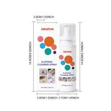Gentle Cleaning Spray For Fabrics, Removing Oil Stains And Odors, No-Rinse Daily Refresh - Multicolor - View 2