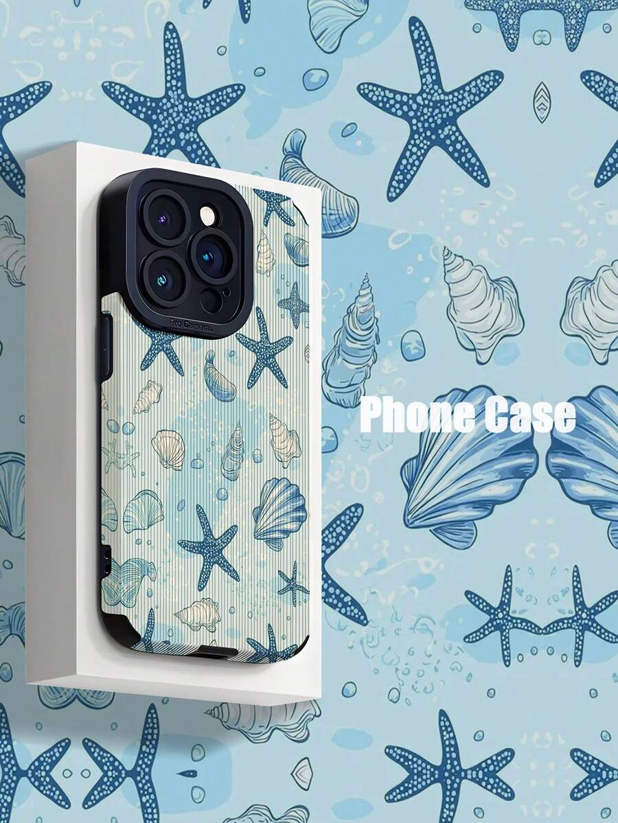 1 chiếc ốp lưng điện thoại bằng da mềm chống rơi, màu xanh dương cổ điển, tương thích với iPhone và S17/S17 Air/S17 PRO/S17 PRO MAX - Nhiều màu - Xem 1