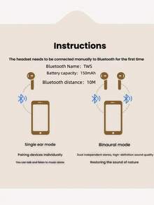 新款T2 TWS真无线蓝牙耳机，蓝牙5.3，HiFi立体声，运动游戏耳机，降噪触控，时尚热销，150mAh电池