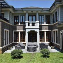 1 Piece Of Black Furniture Cover, Made Of Oxford Fabric, Durable And Rainproof, Suitable For Outdoor Courtyards And Indoor Furniture Dust Covers, Making Furniture Cleaner And Tidier. Garden Furniture Protection: Oxford Fabric, Sun Resistant Sofa Cover, Durable Outdoor Furniture Cover, Garden Furniture Protection Fabric, Sun Resistant Sofa Cover