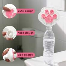 1 件独特的创意猫爪浇水洒水器，可爱的园艺工具，植物浇水洒水器，均匀舒缓的浇水装置 - 非常适合户外植物浇水、草坪护理和清洁，用于 DIY 草坪和花园维护，高品质和防风，花园喷雾器，用户友好的设计