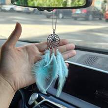 1pc Alloy Feather Hanging Decoration For Car - View 8