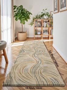 DAJIANG 1pc Thick Velvet Anti-Slip Doormat, Comfortable Floor Mat, Hallway Carpet, Kitchen Mat, Machine Washable, Easy To Clean, Home Decor, Entryway, Bathroom, Kitchen Rug - Multicolor - View 14