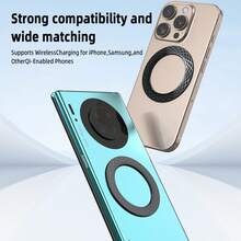 手机强磁指环板适用于金属板背贴超强磁力指环板配件适用于智能手机便携磁力支架