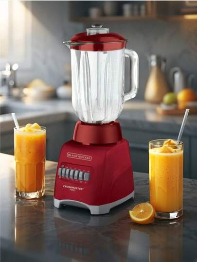  Licuadora BLACK+DECKER CrushMaster™ Pro 550W – 10 Velocidades