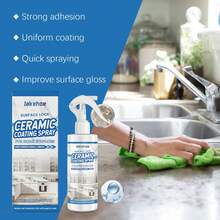 Ceramic Coated Indoor Tile Cleaning Spray, For Polishing, Wax Removal & Dirt Cleaning