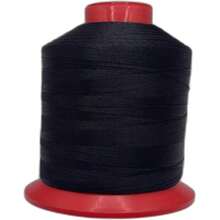 Bonded Nylon Sewing Thread Size #138 T135 1250yds For Outdoor Upholstery (Black) - Black - View 1