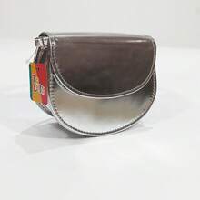 Metallic Crossbody Bag - 銀色 - 查看 4