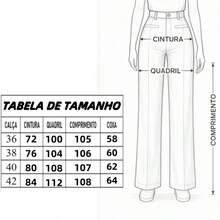 LIU ME Women's Tailored Trousers With Fake Pocket – High Waist And Wide Leg Pants - Black - View 3