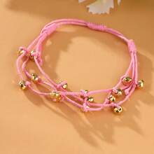 1 Set New Bohemian Style Hollow Weaving Expandable Bracelet Bangle