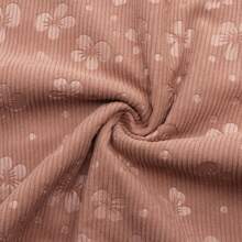 Vải nhung polyester nhung kẻ hoa, 19,68x59 inch, vật liệu chần bông cắt sẵn để làm ví thủ công DIY, đồ thủ công DIY cho túi nhỏ, đệm, ví, đồ chơi, ví đựng tiền xu, chắp vá, búp bê thủ công thoáng khí - Nhiều màu - Xem 5