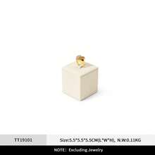 Oirlv 米色珠宝展示架店铺橱柜展示道具项链展示胸围手表戒指耳环手镯装饰架 - 米色 - 查看 12