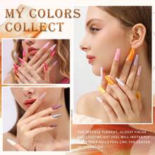 CHOSEOS 36 Colors Crystal Powder Set, You Can Create Salon Level Manicure At Home, French Manicure DIY, Suitable For Beginners And Professionals!