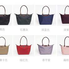 Women Shoulder Bags - 中型藕粉 - 查看 7