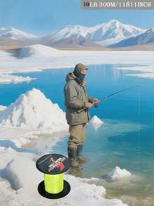 300米编织鱼线，4股，6-100磅，高强度，耐磨，适用于淡水和咸水钓鱼