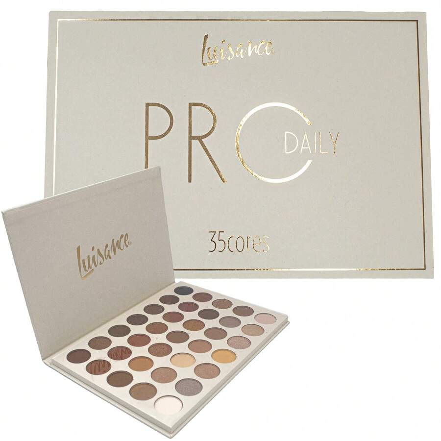 Luisance 35 Color Pro Daily Eyeshadow Palette Professional Makeup
