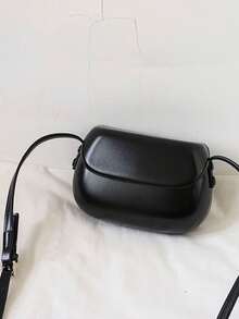 迷你多功能垂直零钱包简约盒形女士钱包钱包钱包 - 黑色 - 查看 4