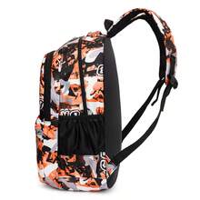 Nova Mochila Casual Unissex, Multi-Bolso, Grande Capacidade, Mochila Escolar