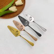 Engraved Photo Wedding Cake Cutting Set, Personalized Cake Server Knife And Forks, Custom Cake Cutter Serving Set For Bridal Shower, Wedding Gift, Unique Gifts For Anniversary Housewarming Birthday Christmas