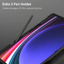 Funda tipo portátil Nillkin Carry Go para Galaxy Tab S10 Ultra/S9 Ultra de 14.6" con asa, funda resistente con teclado extraíble retroiluminado, trackpad, soporte vertical/horizontal y cubierta de cámara - Negro - Ver 8