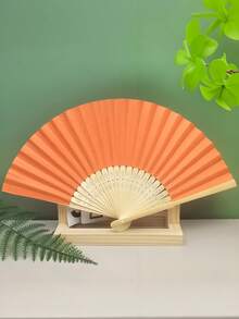 7 Inch Blank Paper Fan Colorful Paper Fan, Blank Folding Fan Painting Fan, Creative DIY Handmade Supplies Coloring, Handmade Materials, Fan For Anime, Fan For Stage, Fan For Wedding, Cooling Fan, Must Have In Summer, Many Colors For You To Choose From! - White - View 18