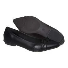 Women's Pointed Toe Napa Pumps With Side Knot - Graphite Black - View 2