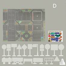ABS Play & Learn Traffic Signs – 18-Piece Educational Toy With 4 Color Options