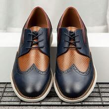 Men's Oxford Shoes Dress Shoes Men's Lightweight Lace-Up Fashion Shoes-20256688 - 多彩-05 - 查看 6