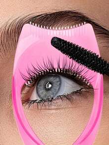 13 件睫毛夹套装，包括不锈钢睫毛分离梳、3 合 1 睫毛夹、4 支睫毛刷、5 个睫毛夹替换垫、2 支备用梳子，适合所有眼型，提供出色的卷翘效果，化妆，便宜，房间装饰，梳妆台，旅行，卧室，化妆配件，睫毛夹 - 粉色 - 查看 6