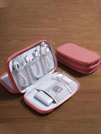 Multi-Function Digital Organizer Bag, Cable Organizer Pouch For Chargers, Phones, Hard Drives, USB Drives, Travel Accessories