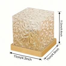 Ripple/Aurora Projection Lamp With Atmosphere, LED With Remote Control USB Powered Bedside Ambient Light, Suitable For Holiday Party Decoration - 16 colours - 查看 2