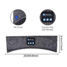 HITOZON 无线运动耳机，配备超薄高清立体声扬声器，男女通用设计，适合睡眠、锻炼、慢跑、瑜伽、失眠、航空旅行、冥想等多种场合。 - 灰色 - 查看 9