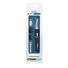 ConairMAN All-In-One Personal Trimmer For Men, For Nose, Ear, Eyebrows And Sideburns Hair Trimmer, 4 Piece Men's Grooming Kit, Lithium Battery-Powered,7363219 - Màu Hoa hồng đỏ - Xem 7