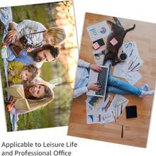 KRYON A4 20/40 Sheets High Glossy Photo Paper For Any Inkjet Printer, 8.3*11.7 Inch 230G 61Ib Thick Photo Paper For Dye Ink - White - View 7