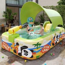 1 件套充气游泳池，超大可折叠便携式加厚 PVC 泳池，超大夏季泳池，适合炎热天气户外使用，沙滩必需品，沙滩配件，泳池浮板