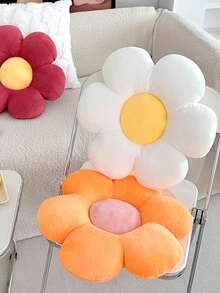 1 件，直径 45 厘米/17.71 英寸，有白色、绿色、红色、橙色、紫色、粉色可选，柔软舒适的水晶天鹅绒材质，向日葵雏菊形状，家居装饰适用于窗台垫、地板垫、沙发垫、椅垫、靠背垫、汽车垫、床头板垫，非常适合情人节、万圣节、圣诞礼物万圣节装饰秋季装饰房间装饰圣诞装饰圣诞装饰