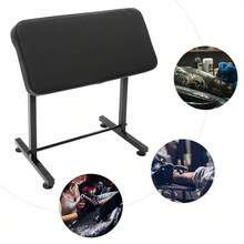OUKANING Tattoo Armrest Heavy Duty ajustable Altura y Multi Angulo almohadilla tamaño 70 * 40cm - Negro - Ver 4