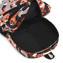 Nova Mochila Casual Unissex, Multi-Bolso, Grande Capacidade, Mochila Escolar