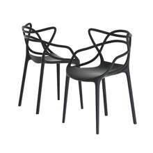 Gardeon 4PC Outdoor Stackable Dining Chairs - Portable Patio Furniture Set For Garden & Backyard Use, Durable PP Construction
