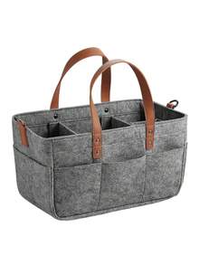 1pc Baby Nursery Storage Basket - Diaper Caddy Organizer, Stroller Hanging Bag, Nursery Essentials Organizer, Suitable For Diaper Station, Newborn Necessities, Baby Shower Gifts And Registry For Boys Or Girls - Multicolor - View 15