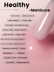 YOKEFELLOW 15克美甲延长胶，裸粉色果冻胶，增厚强韧指甲，持久耐用，可卸除UV/LED凝胶，美甲沙龙理想之选，适合女性和女孩，也是节日送礼的完美选择。 - 彩色 - 查看 7