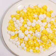 85g/3oz Assorted Pearls Cake Decorations - Cupcake Toppers For Celebrations, Wedding, Shower, Party, Christmas,Candy Decoration,Wedding Cake Topper