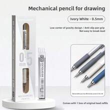 Languo New Metal Machanical Pencil Painting Mechanical Pencil Soft Mian Pen Holding Active Pencil Special For Junior And Senior High School Students To Learn Drawing And Daily Writing Back School Pencil,For School Supplies,Back To School - one-size - View 18