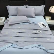 Duvet Covers Sets - 精品--字母--湖蘭灰 - 查看 11